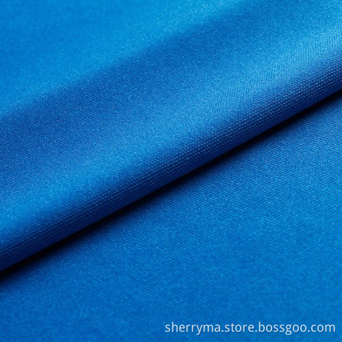 Circular knitted polyester interlock fabric for underwear